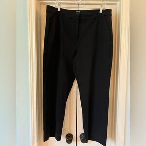 J. Crew Kate Straight-Leg Pant, in Black, size 16.